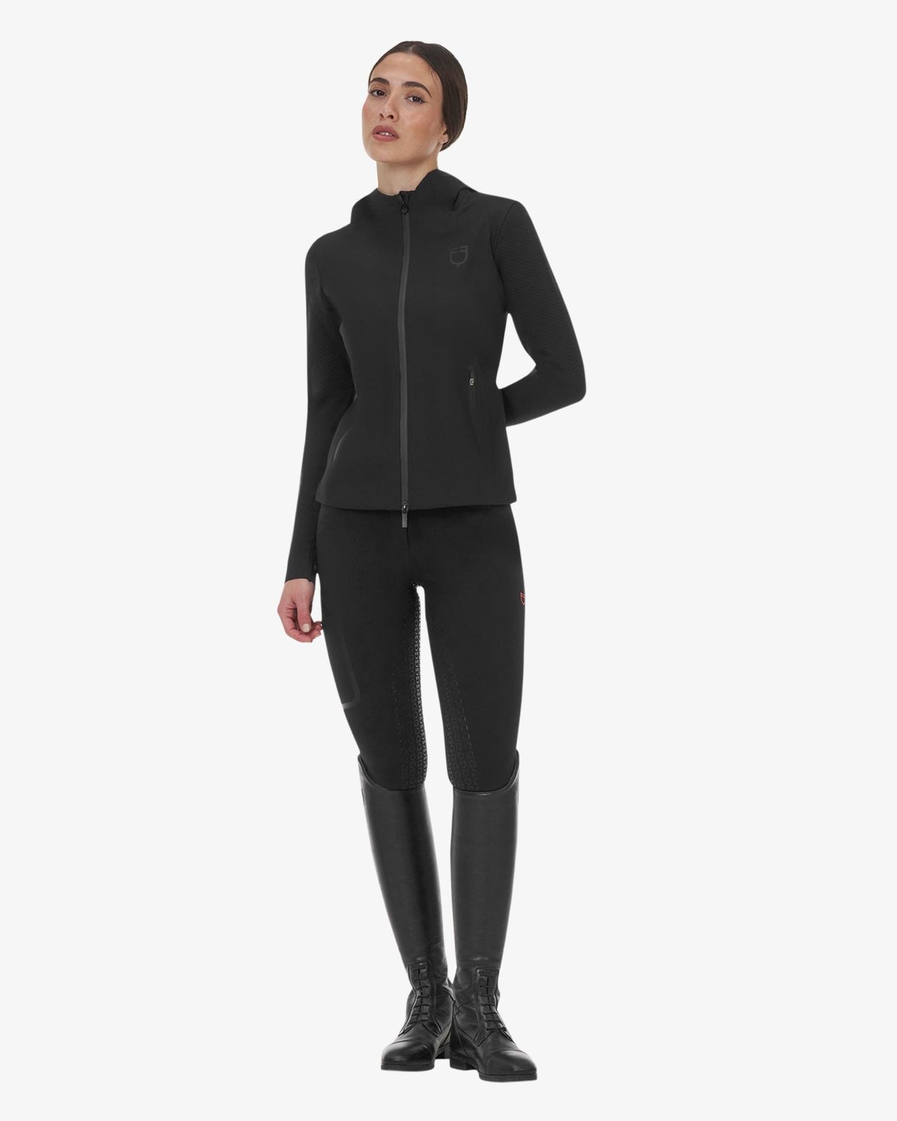 Equestro Ridertechnology women's technical hooded sweatshirt