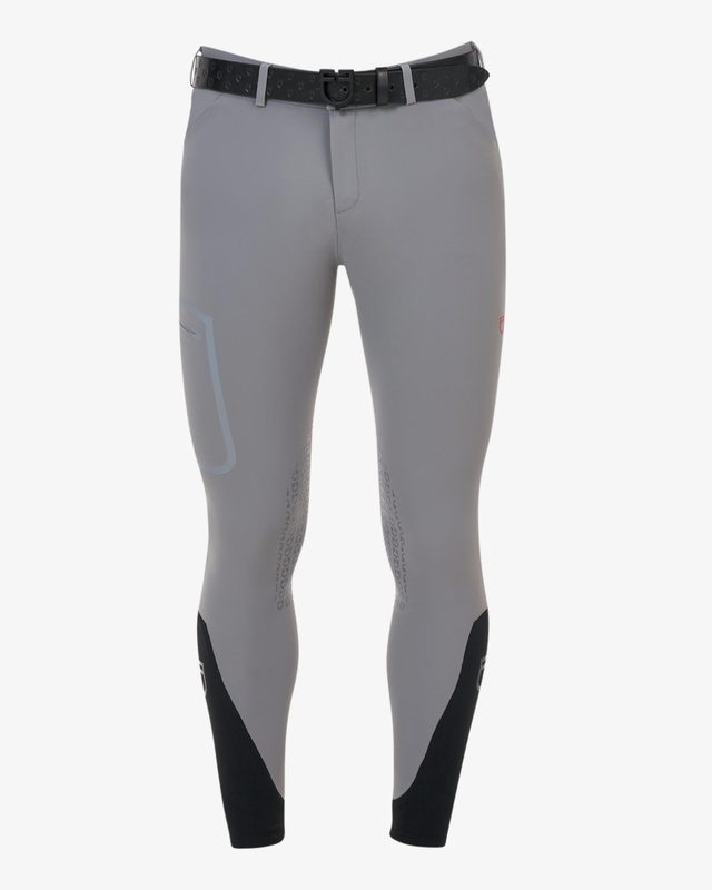 Equestro Ridertechnology men's slim fit breeches heat-sealed seams