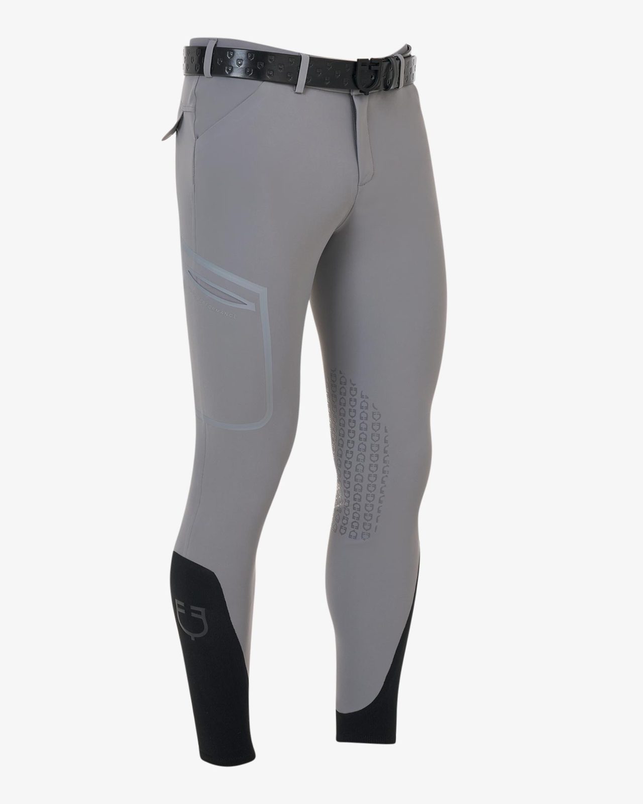 Pantalone slim fit uomo Equestro Ridertechnology cuciture termosaldate