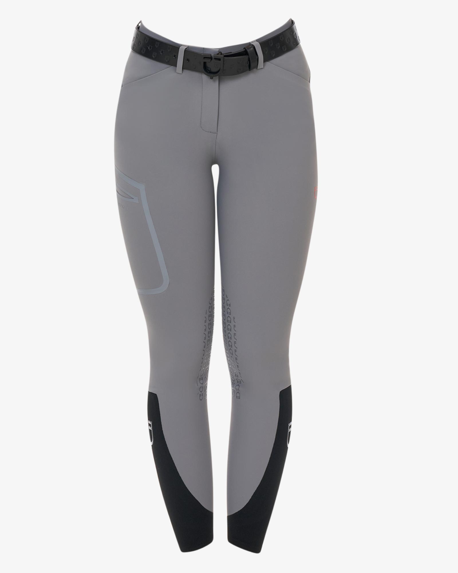 Pantalone slim fit donna Equestro Ridertechnology cuciture termosaldate