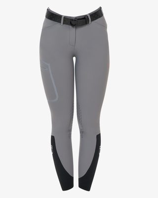 Pantalone slim fit donna Equestro Ridertechnology cuciture termosaldate