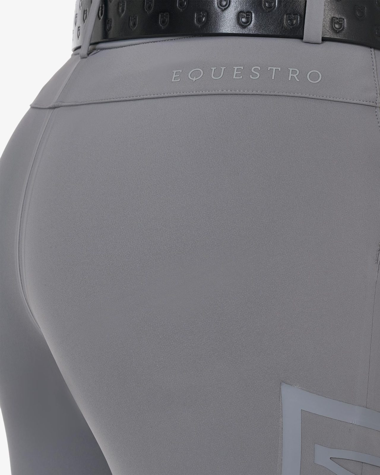 Pantalone slim fit donna Equestro Ridertechnology cuciture termosaldate