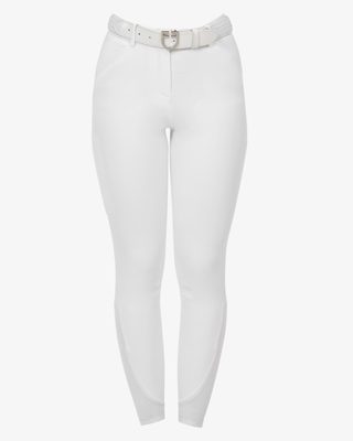 Pantalone slim fit donna Equestro Ridertechnology cuciture termosaldate