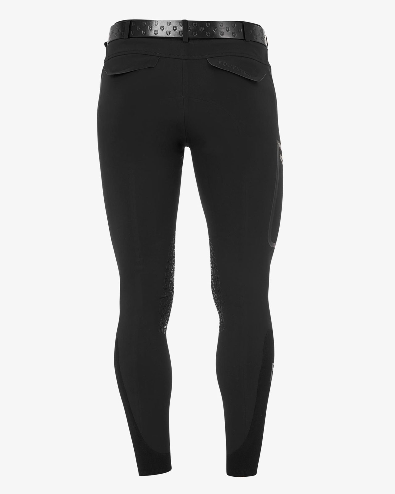 Pantalone slim fit uomo Equestro Ridertechnology cuciture termosaldate