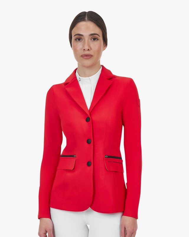 Equestro Ridertechnology women's competition jacket heat-sealed seams