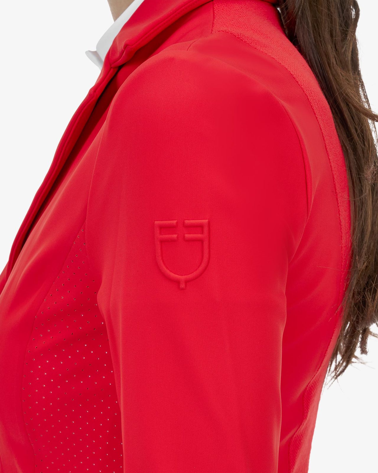 Giacca concorso donna Equestro Ridertechnology cuciture termosaldate