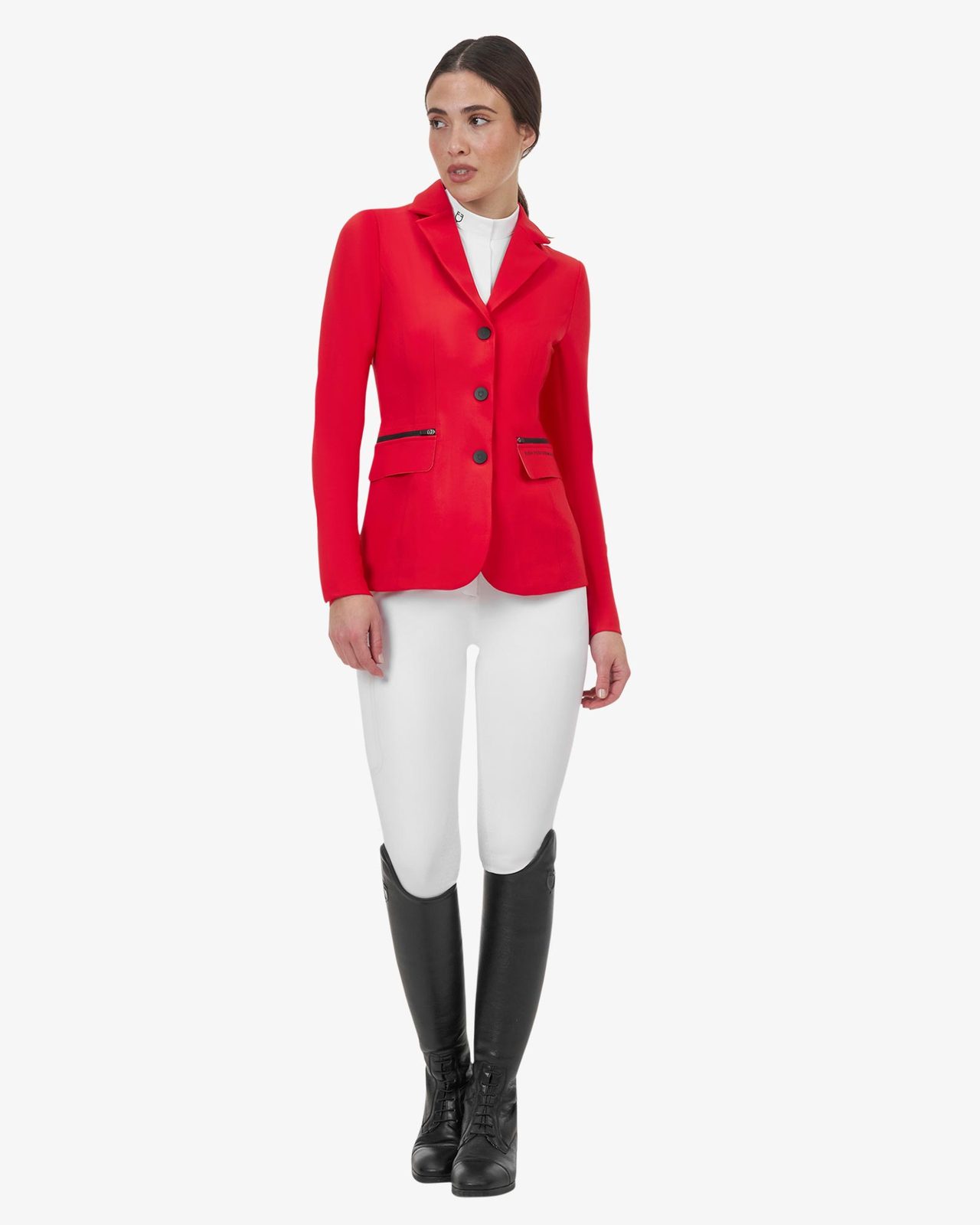 Giacca concorso donna Equestro Ridertechnology cuciture termosaldate