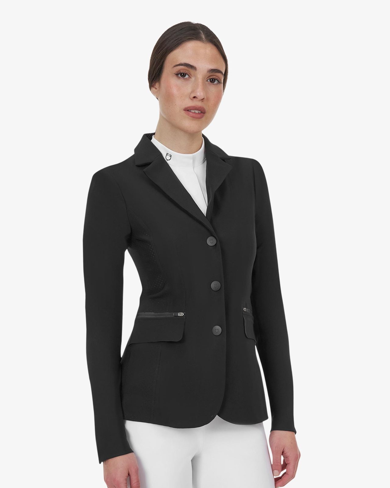 Giacca concorso donna Equestro Ridertechnology cuciture termosaldate
