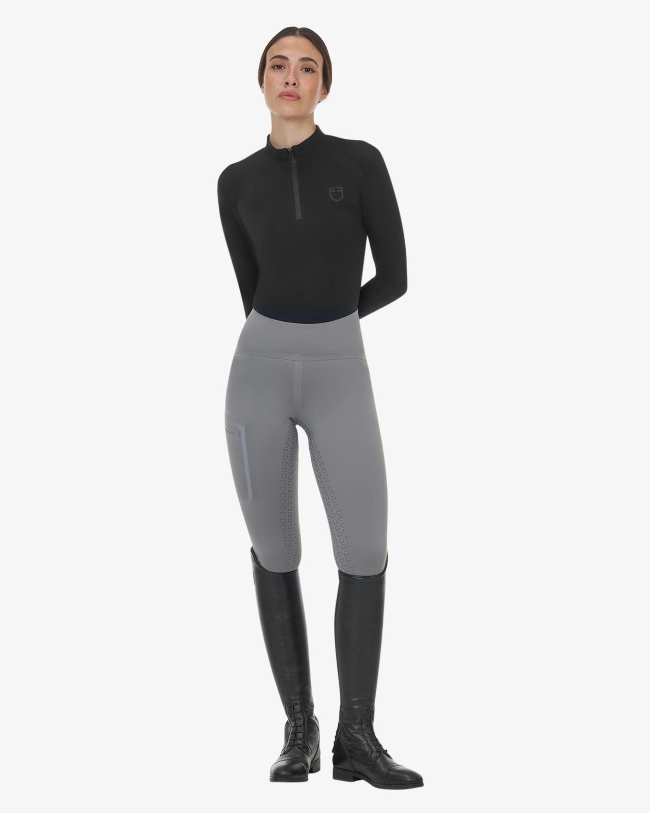 Equestro Ridertechnology women's high waisted full grip leggings