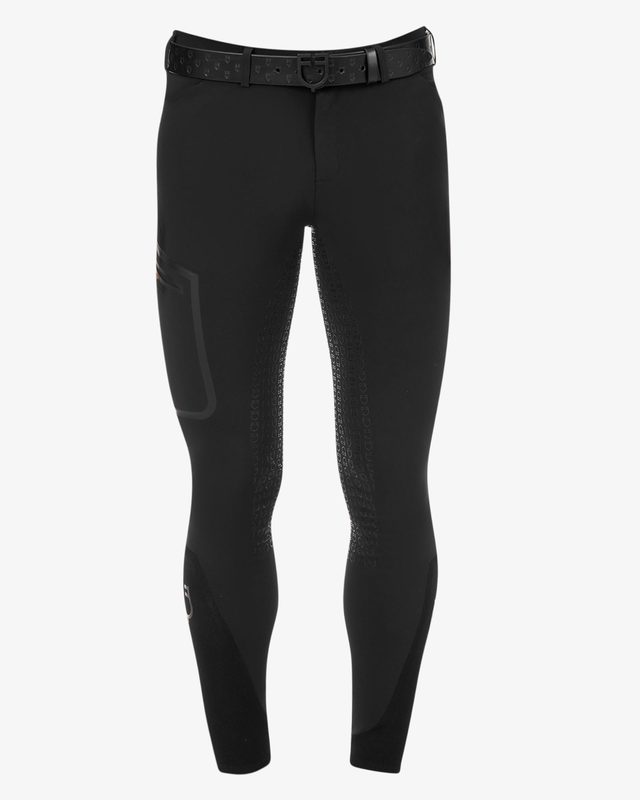 Equestro Ridertechnology men's slim fit full grip breeches