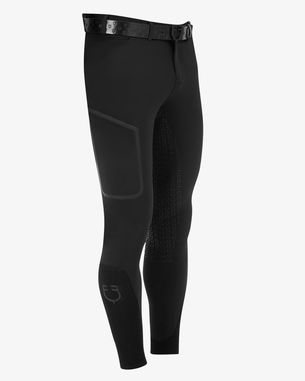 Pantalone slim fit uomo Equestro Ridertechnology full grip