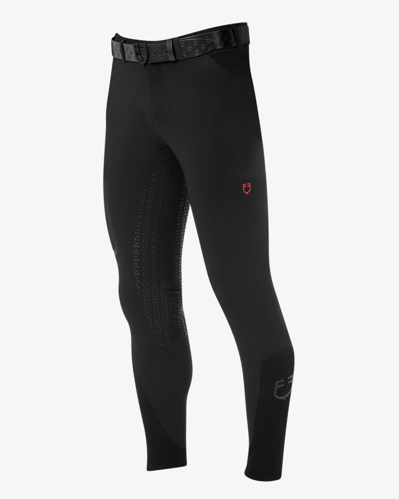Pantalone slim fit uomo Equestro Ridertechnology full grip