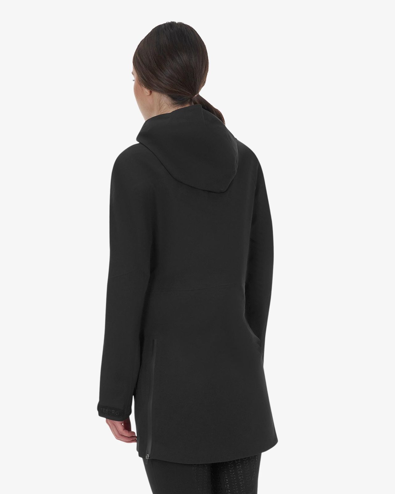 Guscio softshell donna Equestro Ridertechnology impermeabile lungo