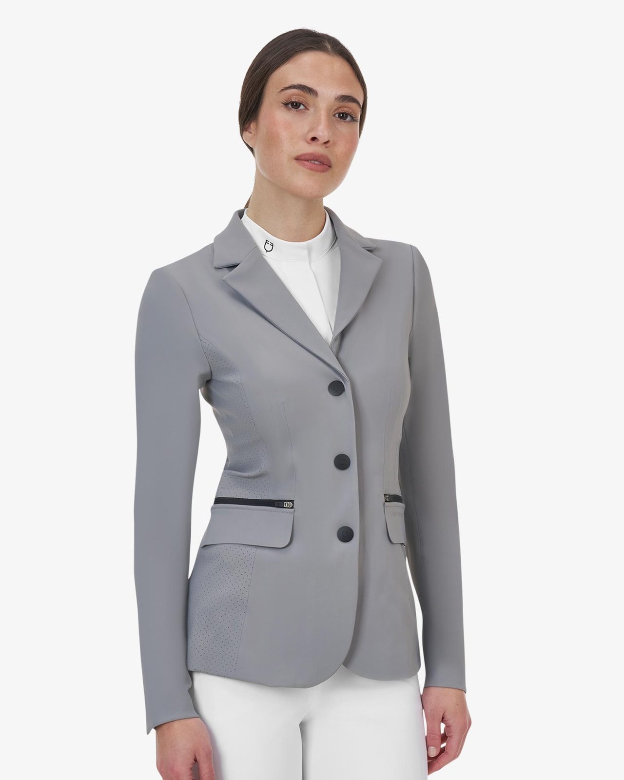 Giacca concorso donna Equestro Ridertechnology cuciture termosaldate