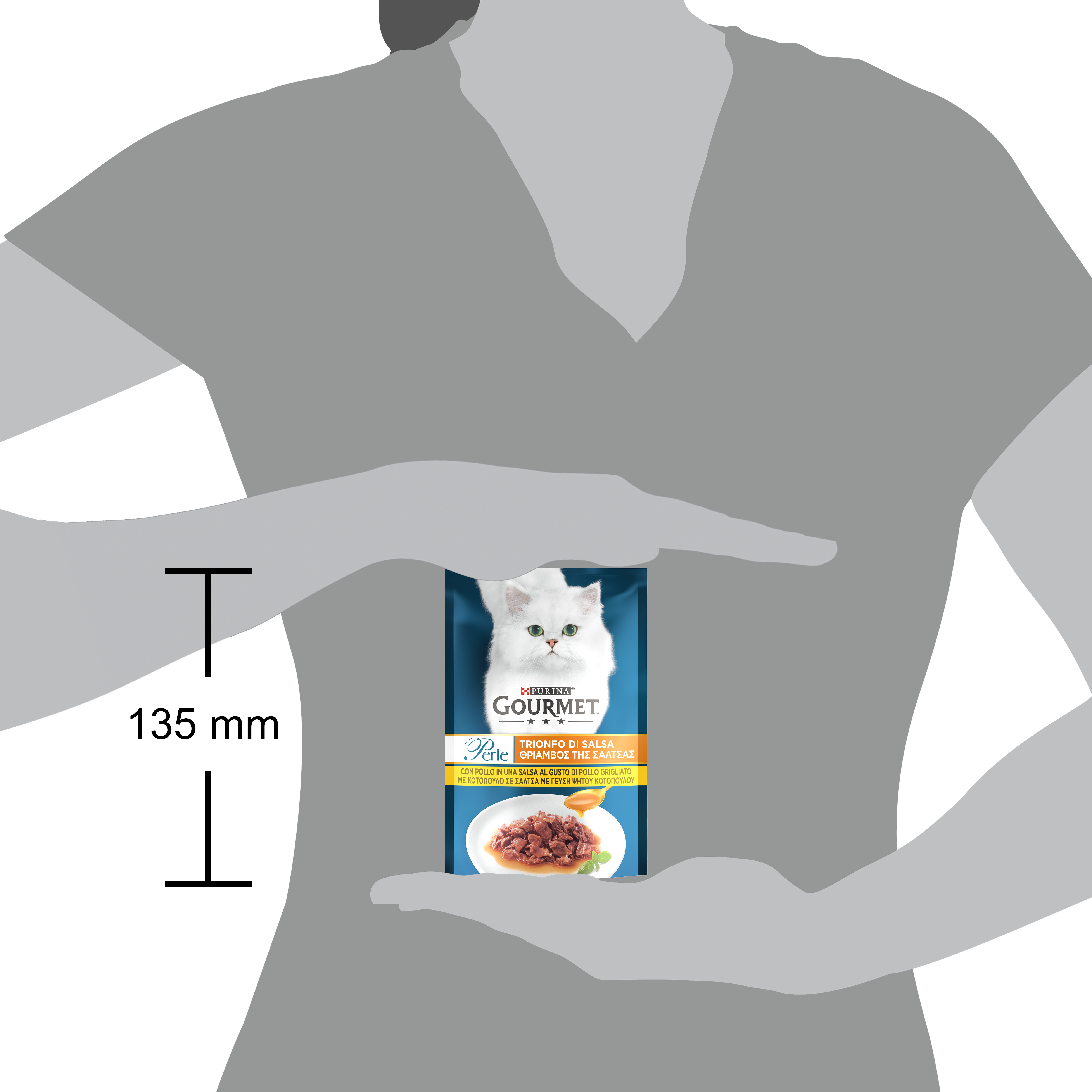 GOURMET® Perle Trionfo di Salsa Gatto con Pollo