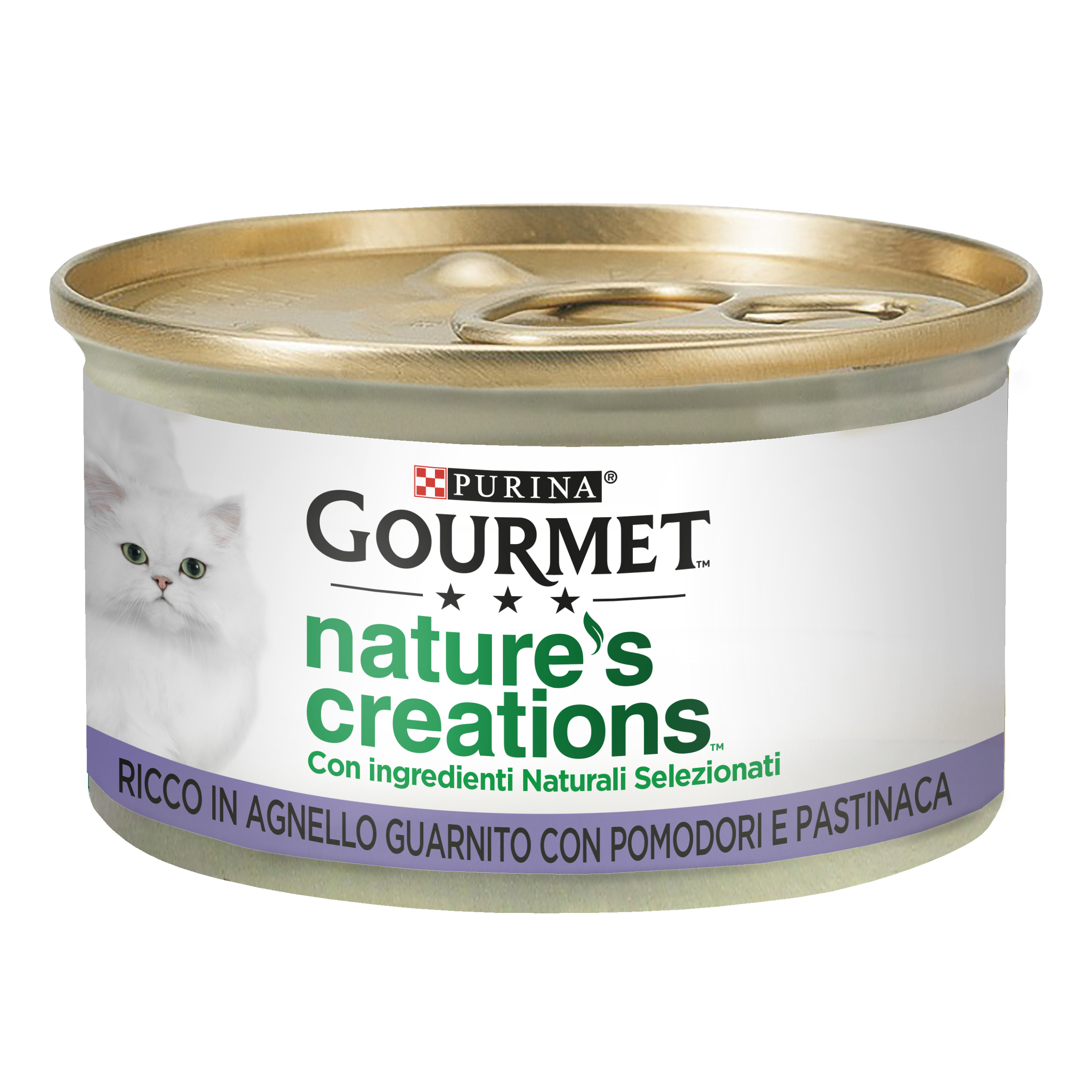 Gourmet Nature's Creations, Ricco in Agnello, guarnito con pomodori e pastinaca
