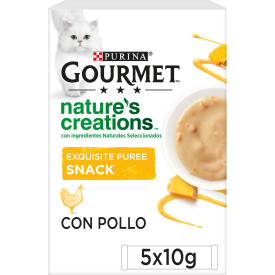 GOURMET Nature's creations Exquisite Puree Pollo e Zucca - Purina Shop 50g