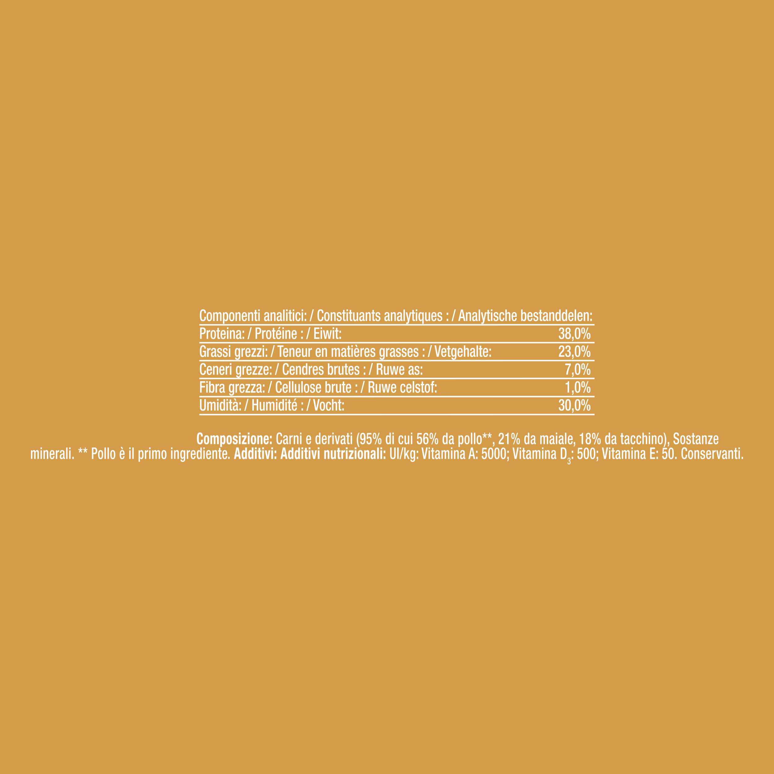 ADVENTUROS Filetti Chicken 70g IT - Adventuros High Meat 70g Filetti nº1 ingrediente Pollo
