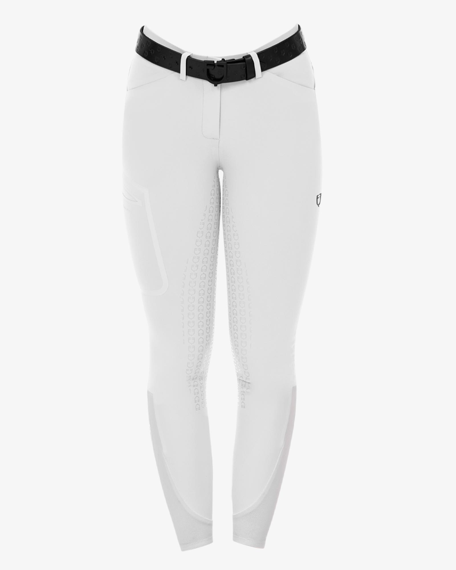 Pantalone slim fit donna Equestro Ridertechnology full grip