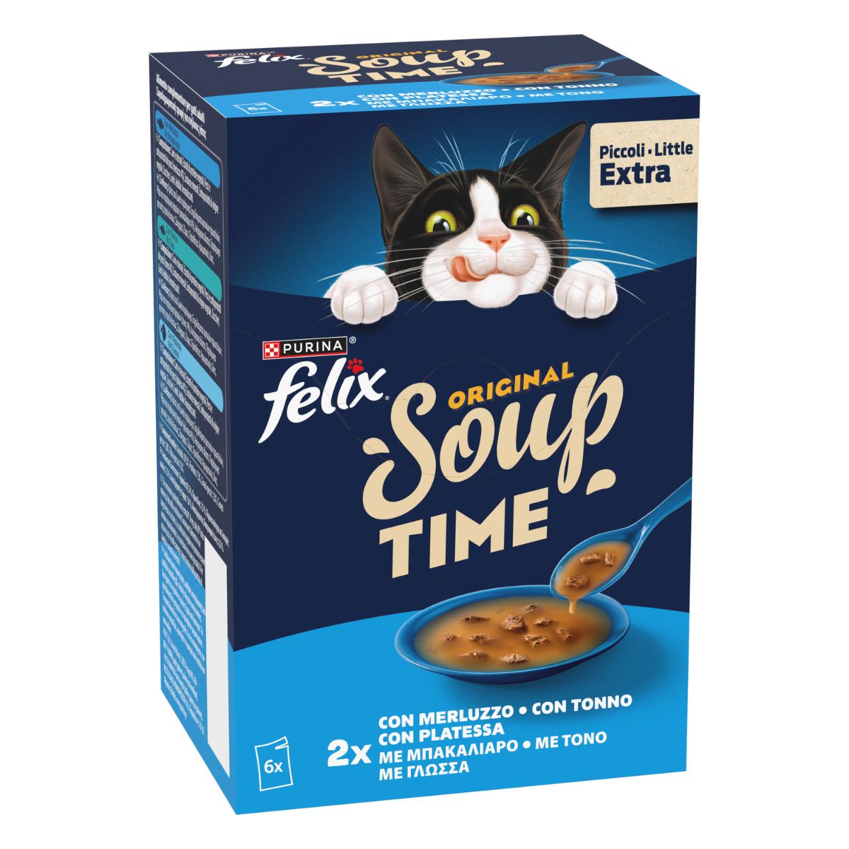 FELIX Soup Time Selezioni con Pesci 6x48g
