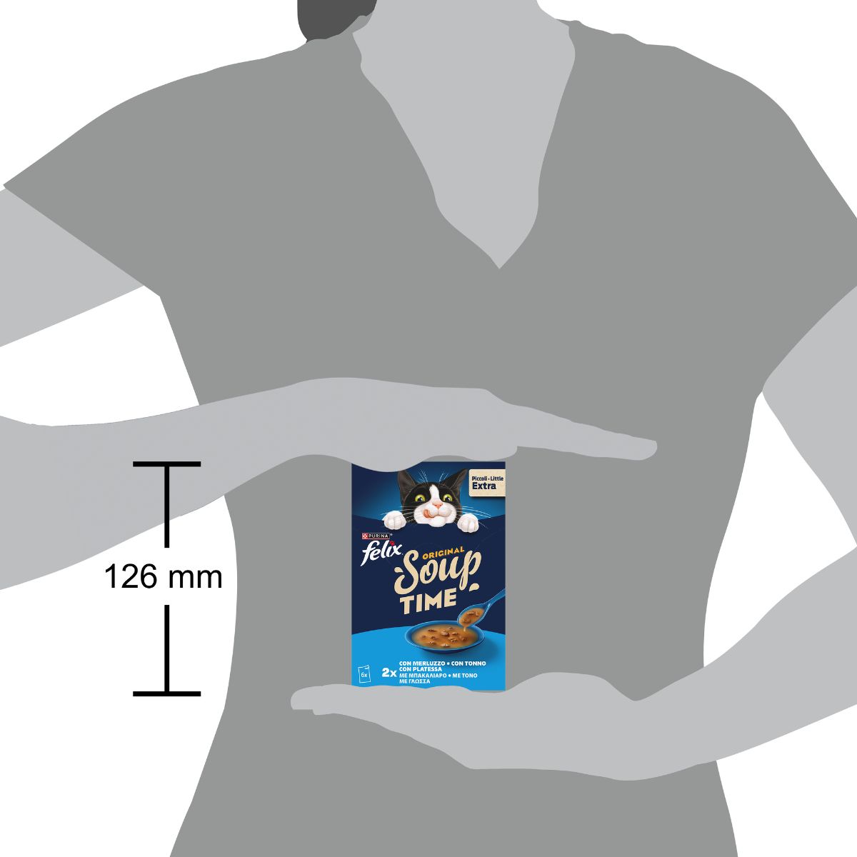FELIX Soup Time Selezioni con Pesci 6x48g
