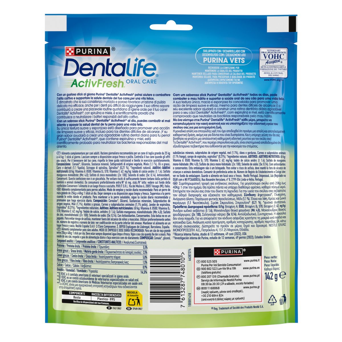 Dentalife Activfresh Large 142g
