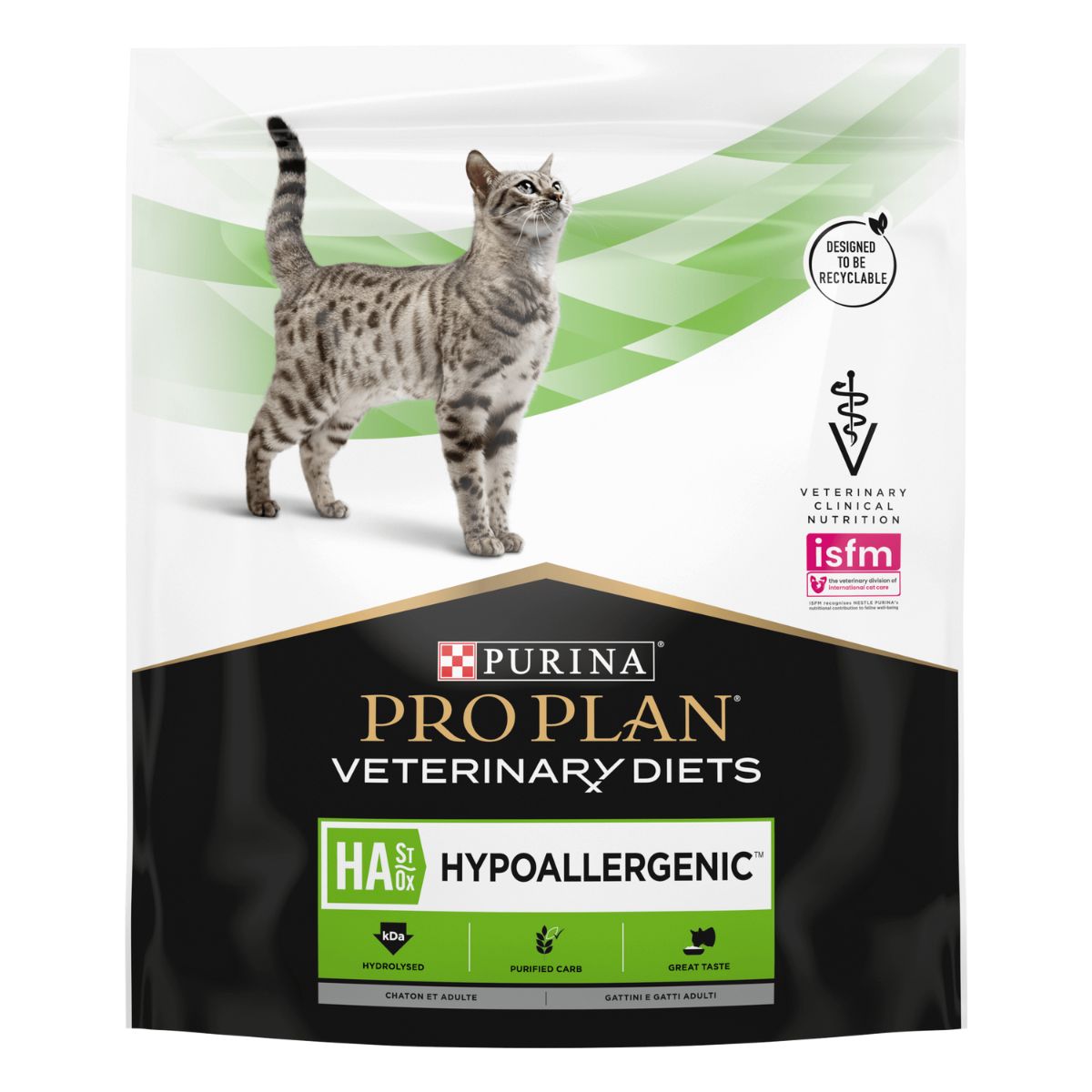 PURINA PRO PLAN VETERINARY DIETS secco gatto HA Hypoallergenic St/Ox