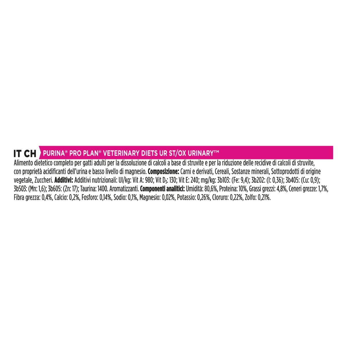 PPVD UR - URINARY MOUSSE TACCHINO 195g