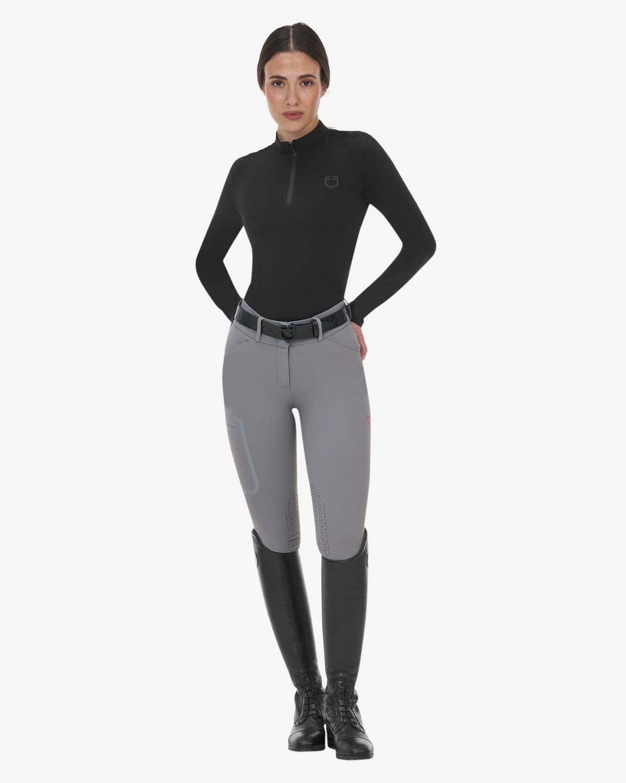 WOMEN'S RIDERTECHNOLOGY KNEE GRIP HIGH WAIST BREECHES
