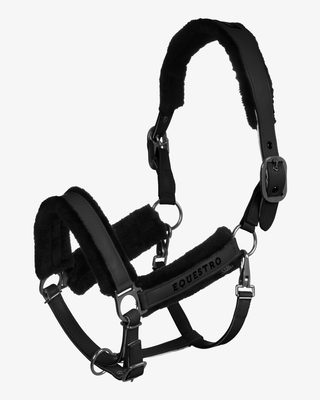 Polypropylene halter with faux sheepskin padding
