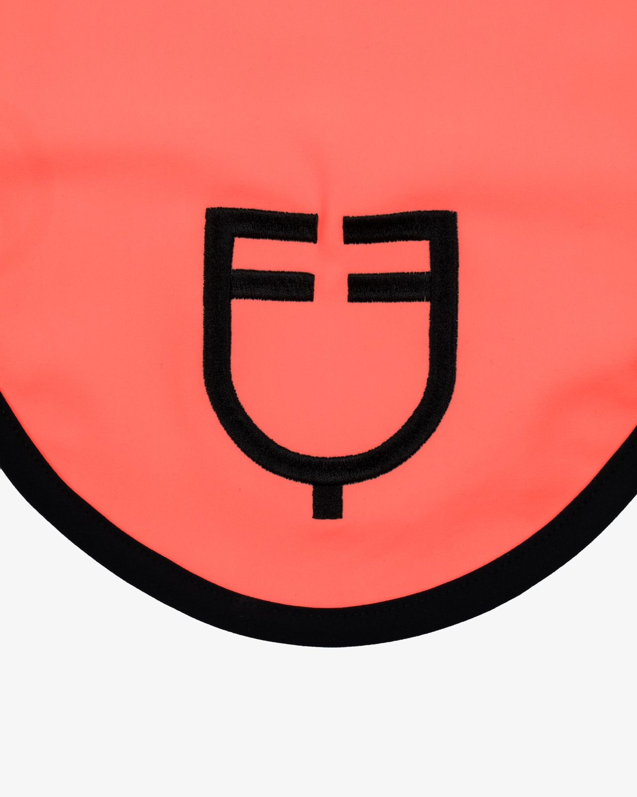 Black line edition fly veil in stretch material