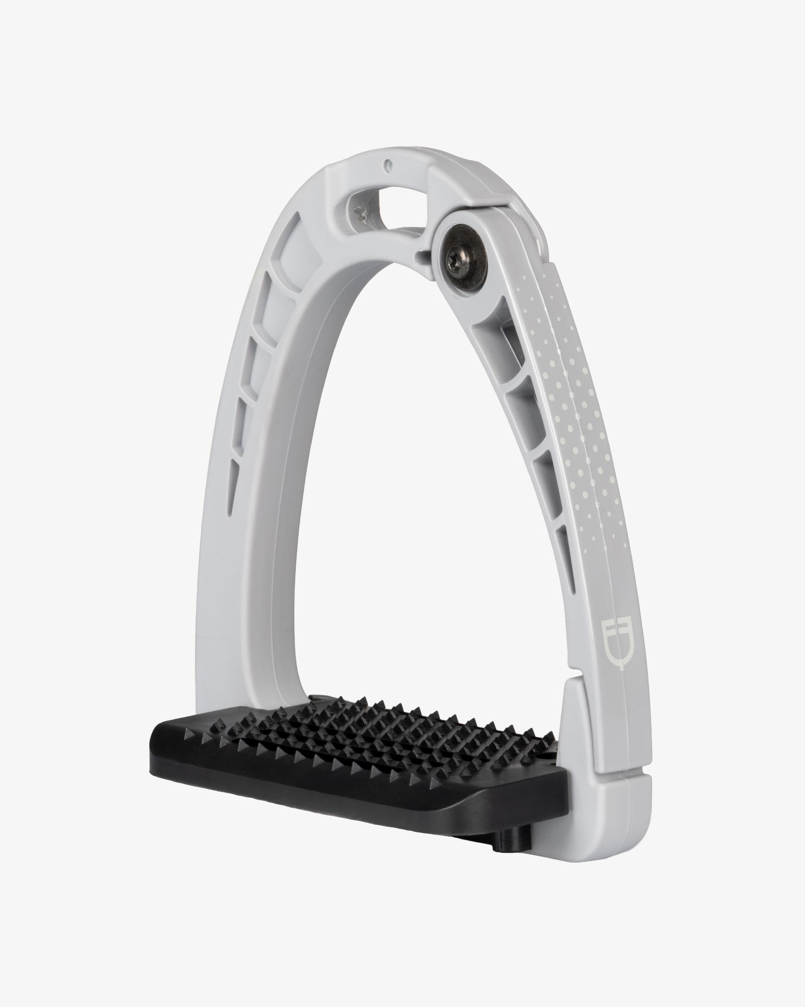 Junior stirrups side opening and wide tread