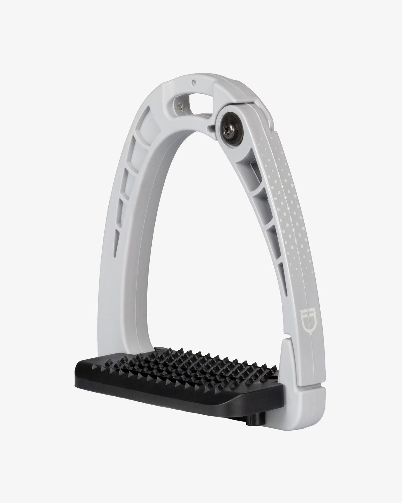 Junior stirrups side opening and wide tread