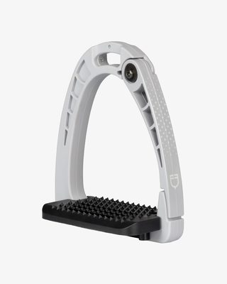 Junior stirrups side opening and wide tread