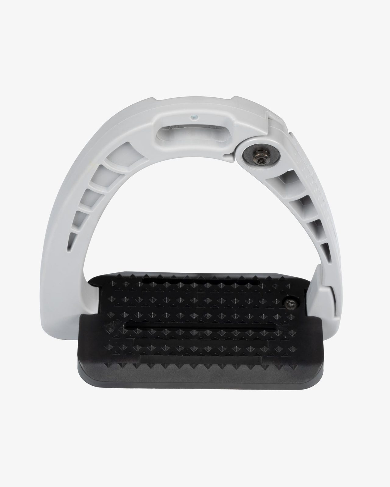 Junior stirrups side opening and wide tread