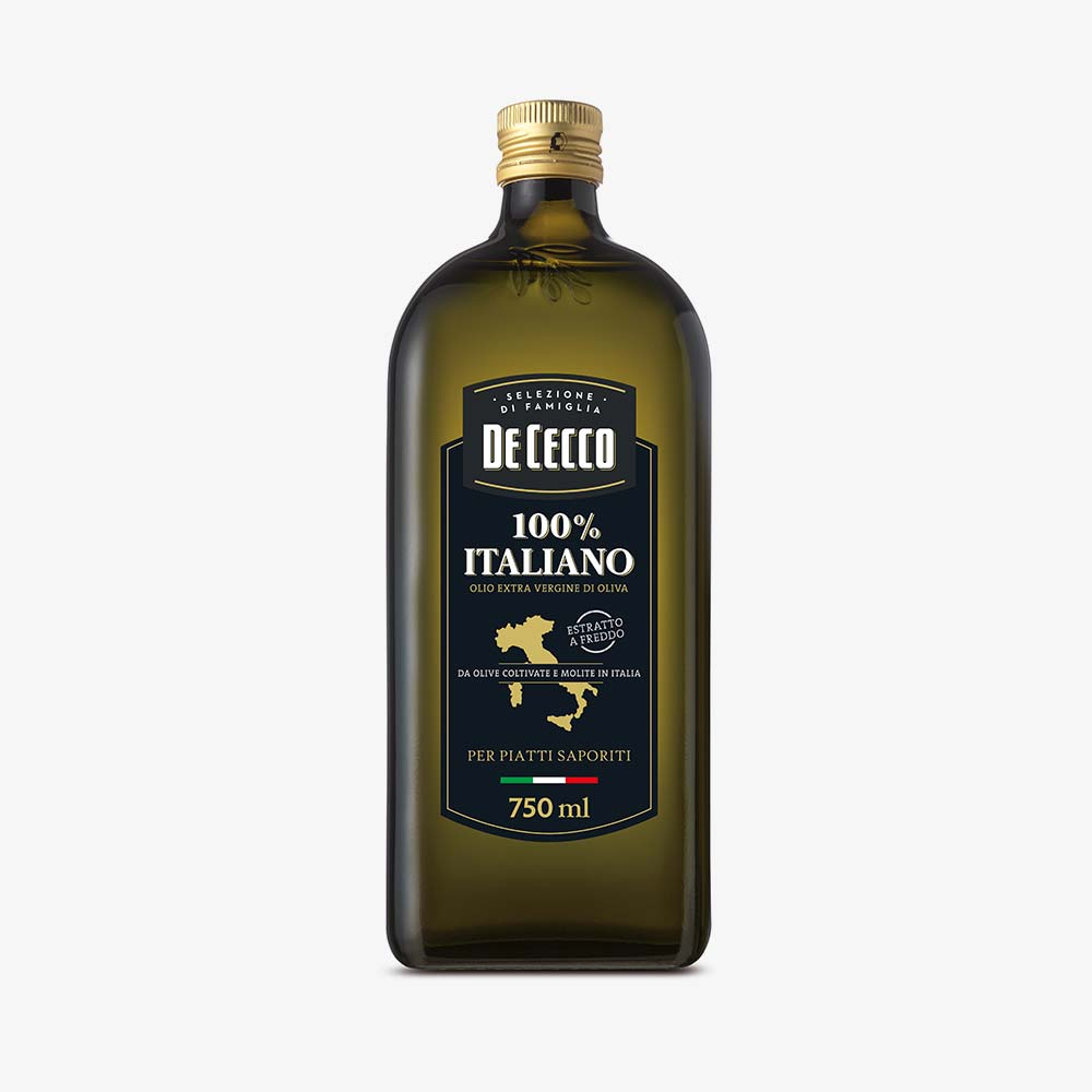 100% Italiano - Olio extra vergine di Oliva - 750 ml