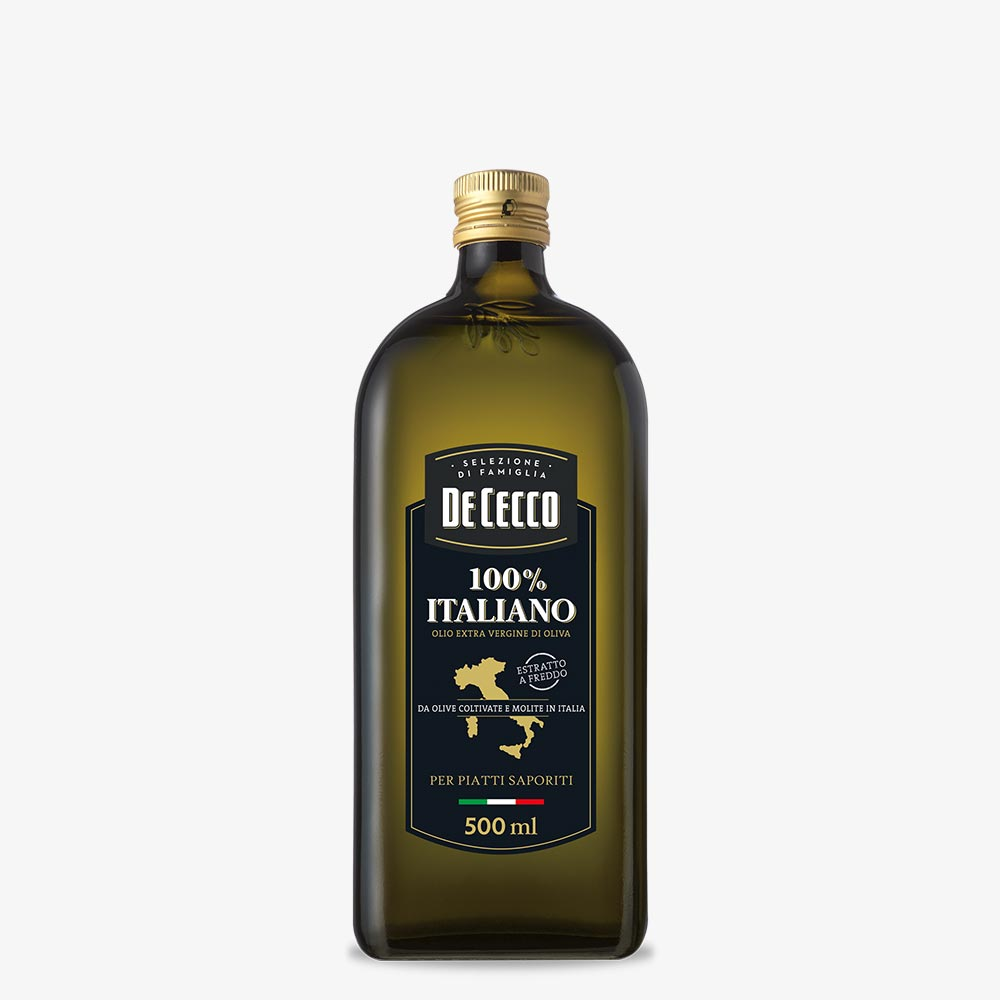 100% Italiano - Olio extra vergine di Oliva - 500 ml