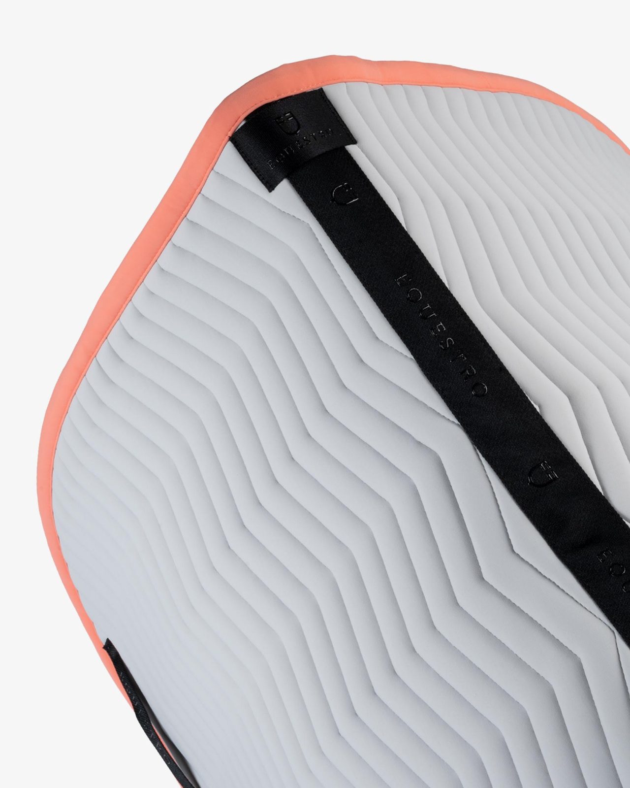 Wave Quilting dressage saddle pad in technical fabric