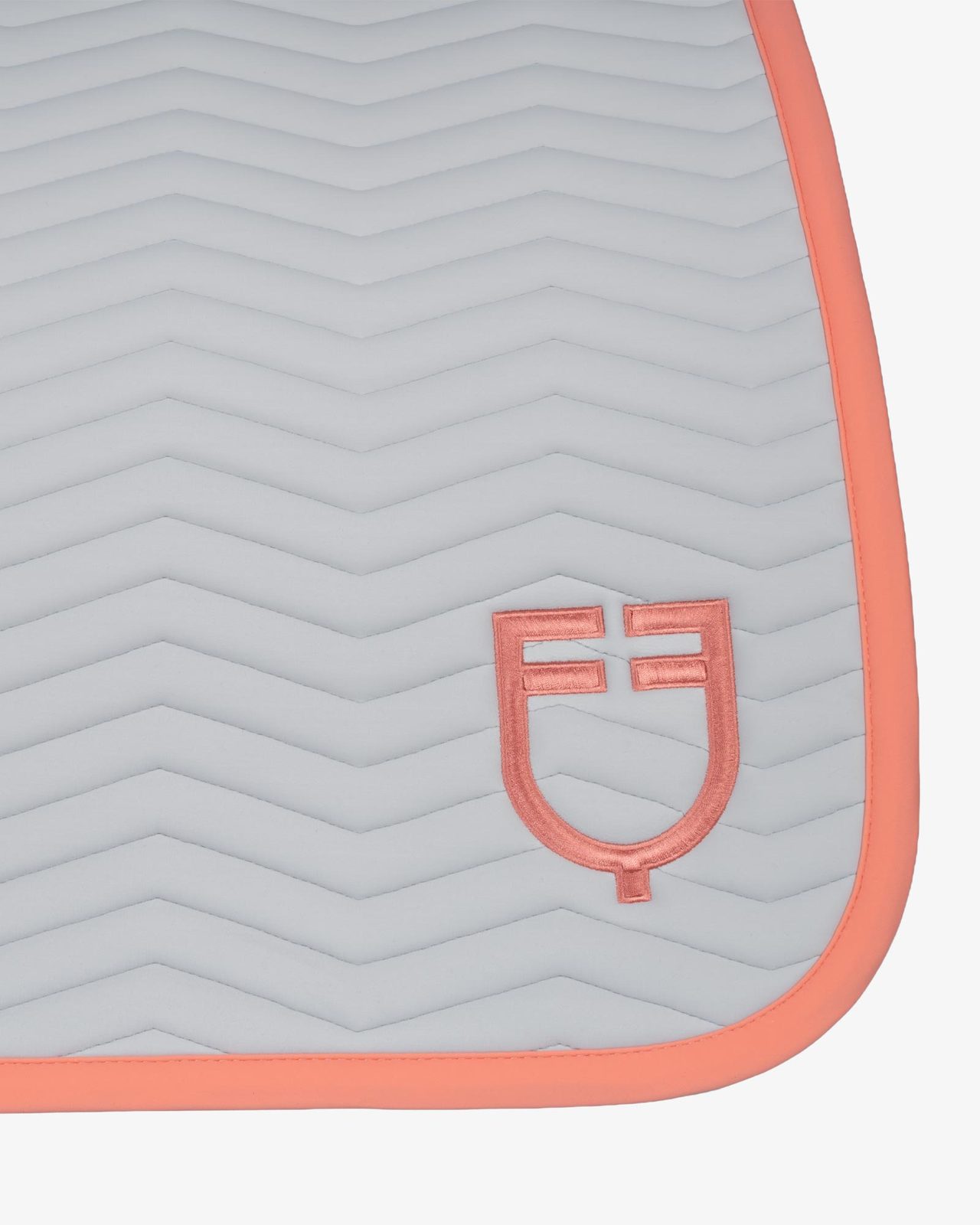 Wave Quilting dressage saddle pad in technical fabric
