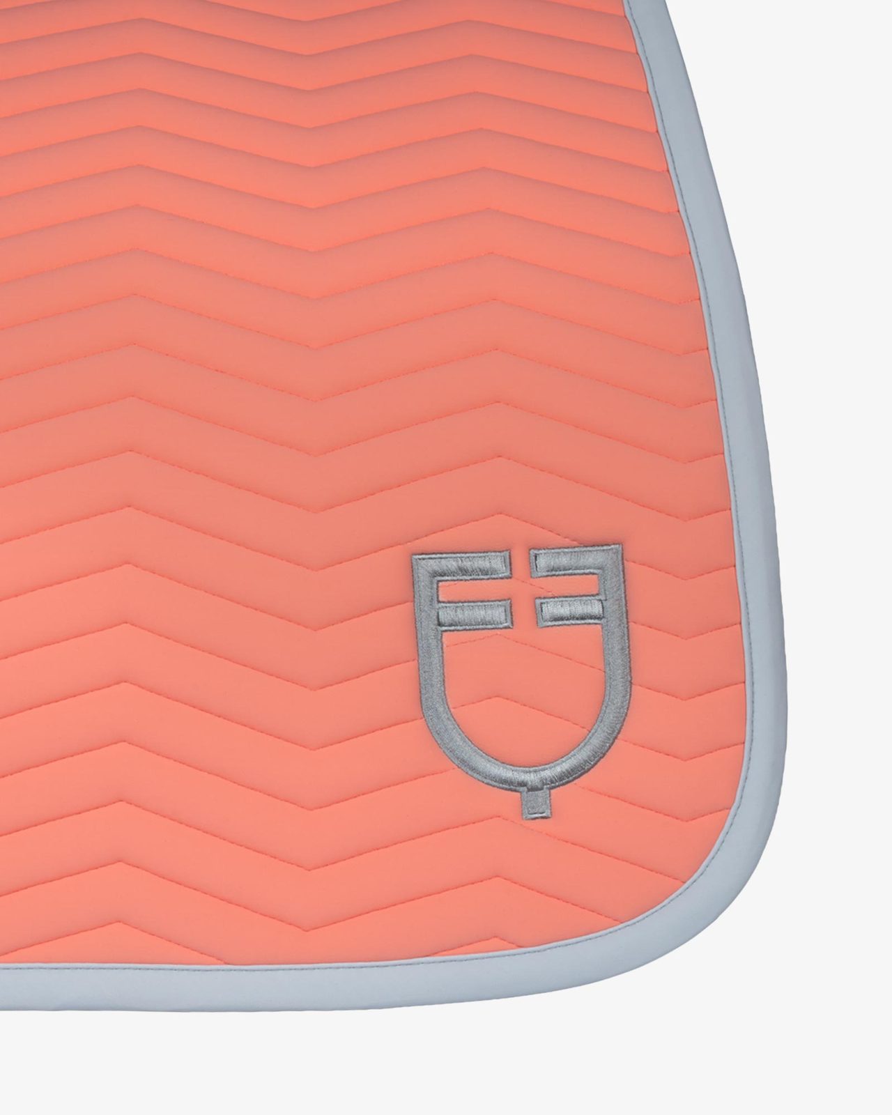 Wave Quilting dressage saddle pad in technical fabric