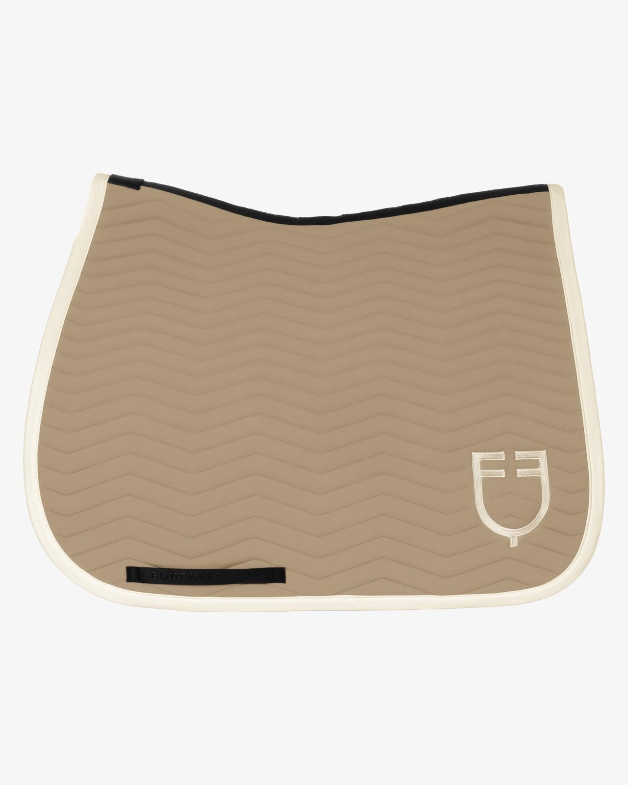Wave Quilting dressage saddle pad in technical fabric