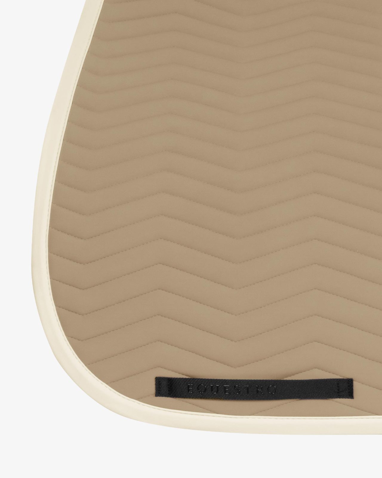 Wave Quilting dressage saddle pad in technical fabric