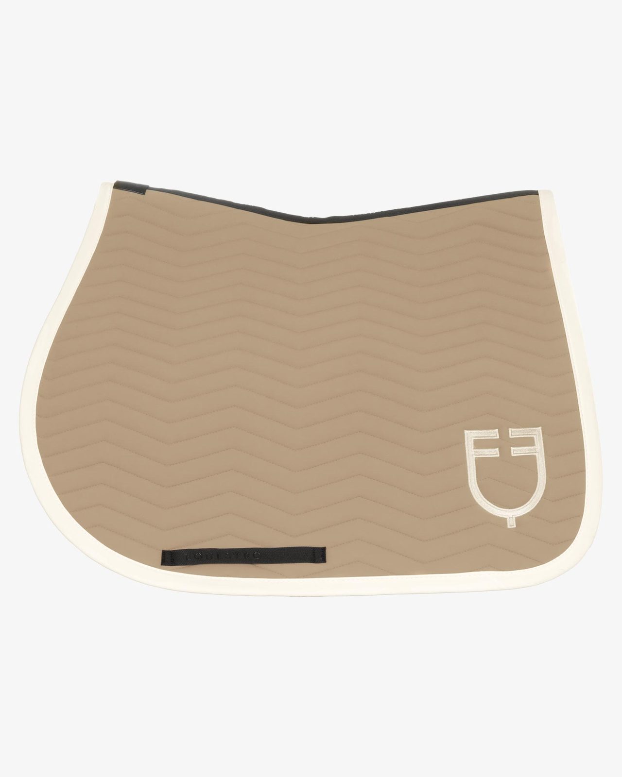 Wave Quilting jumping saddle pad in technical fabric