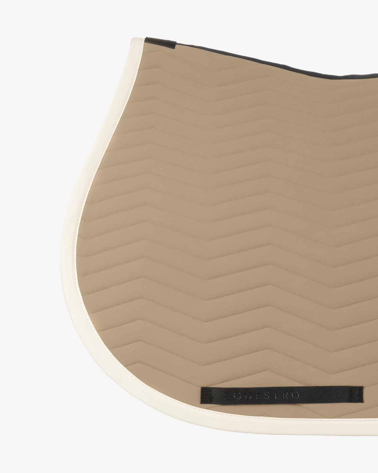 Wave Quilting jumping saddle pad in technical fabric