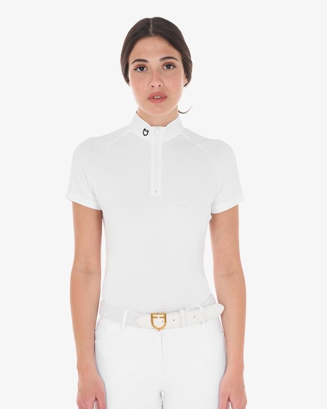 Women's slim fit stretch competition polo shirt