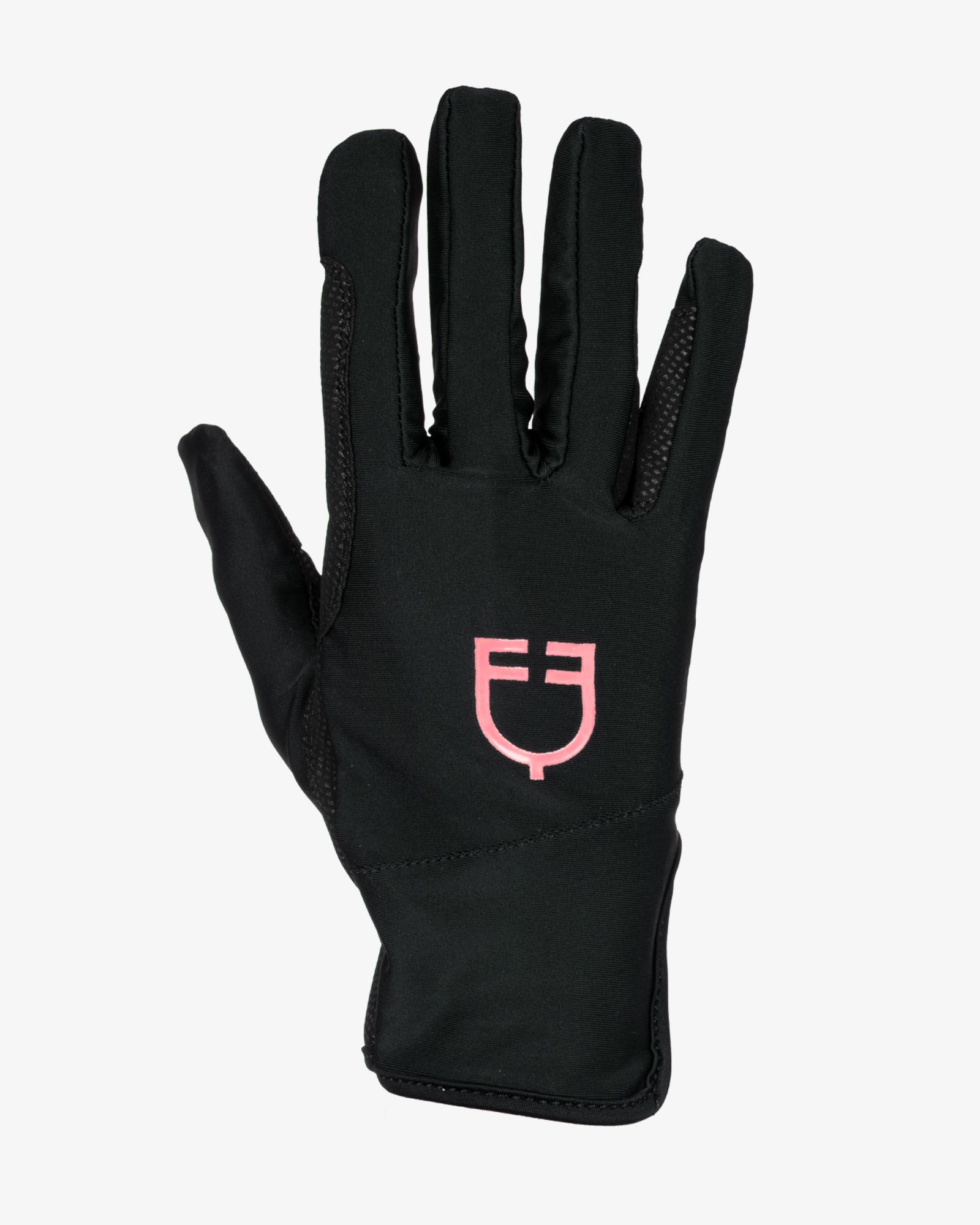 Guanti donna in speciale tessuto in elastan con logo