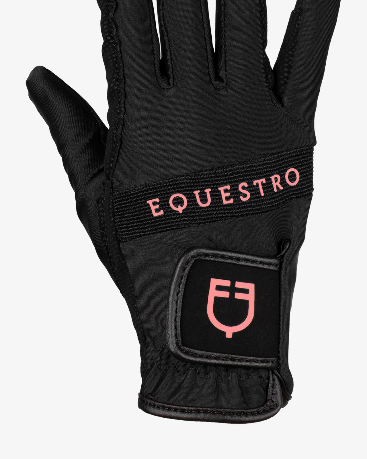 Gloves in technical fabric with multicolor logo