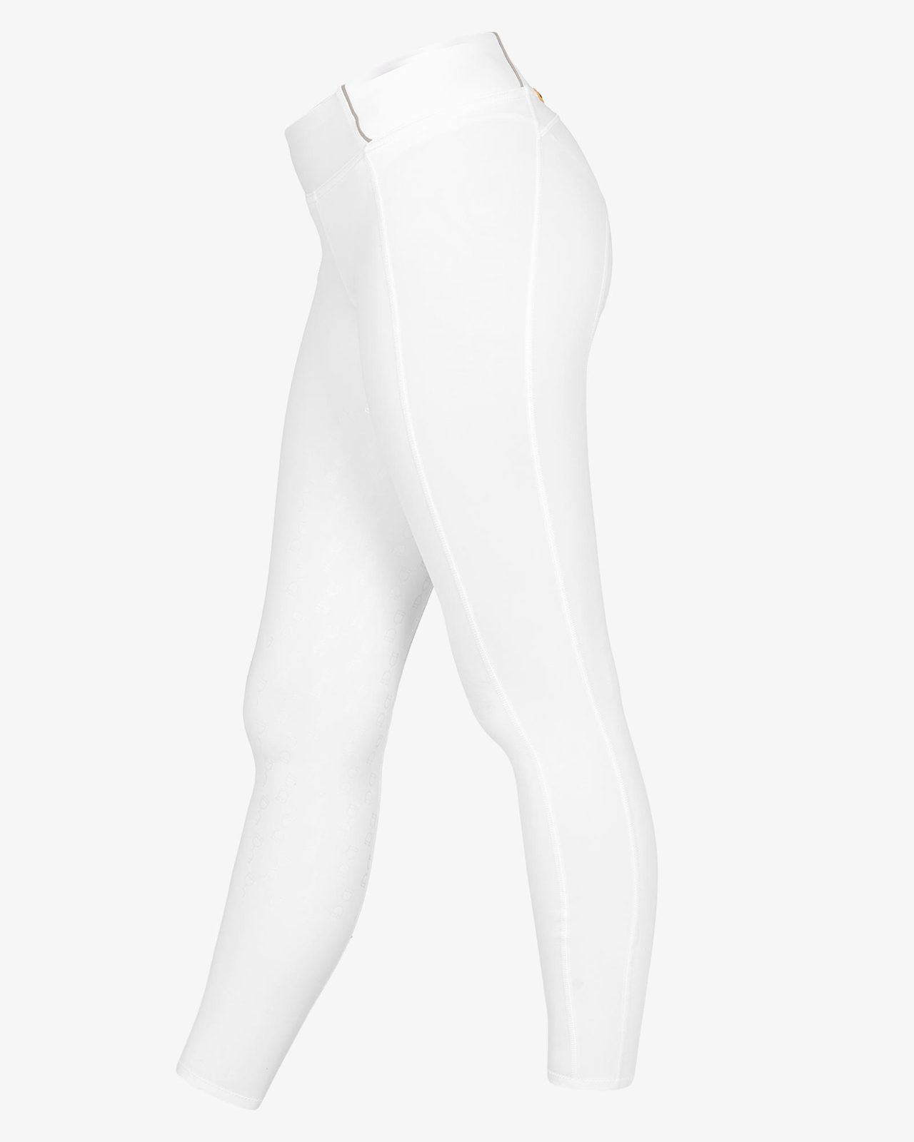 Girls' slim fit grip leggings with logo