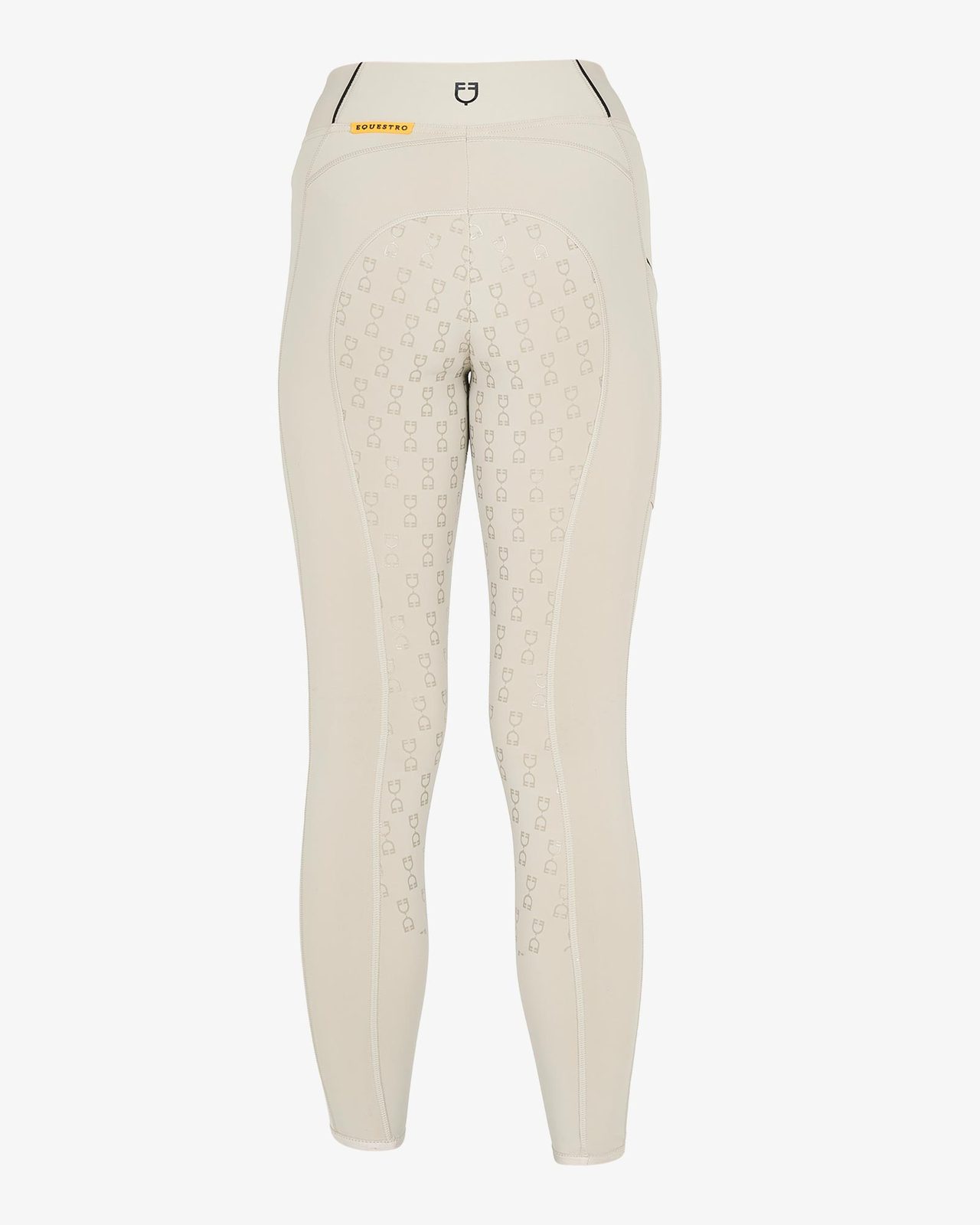 Leggins bambina slim fit grip con logo