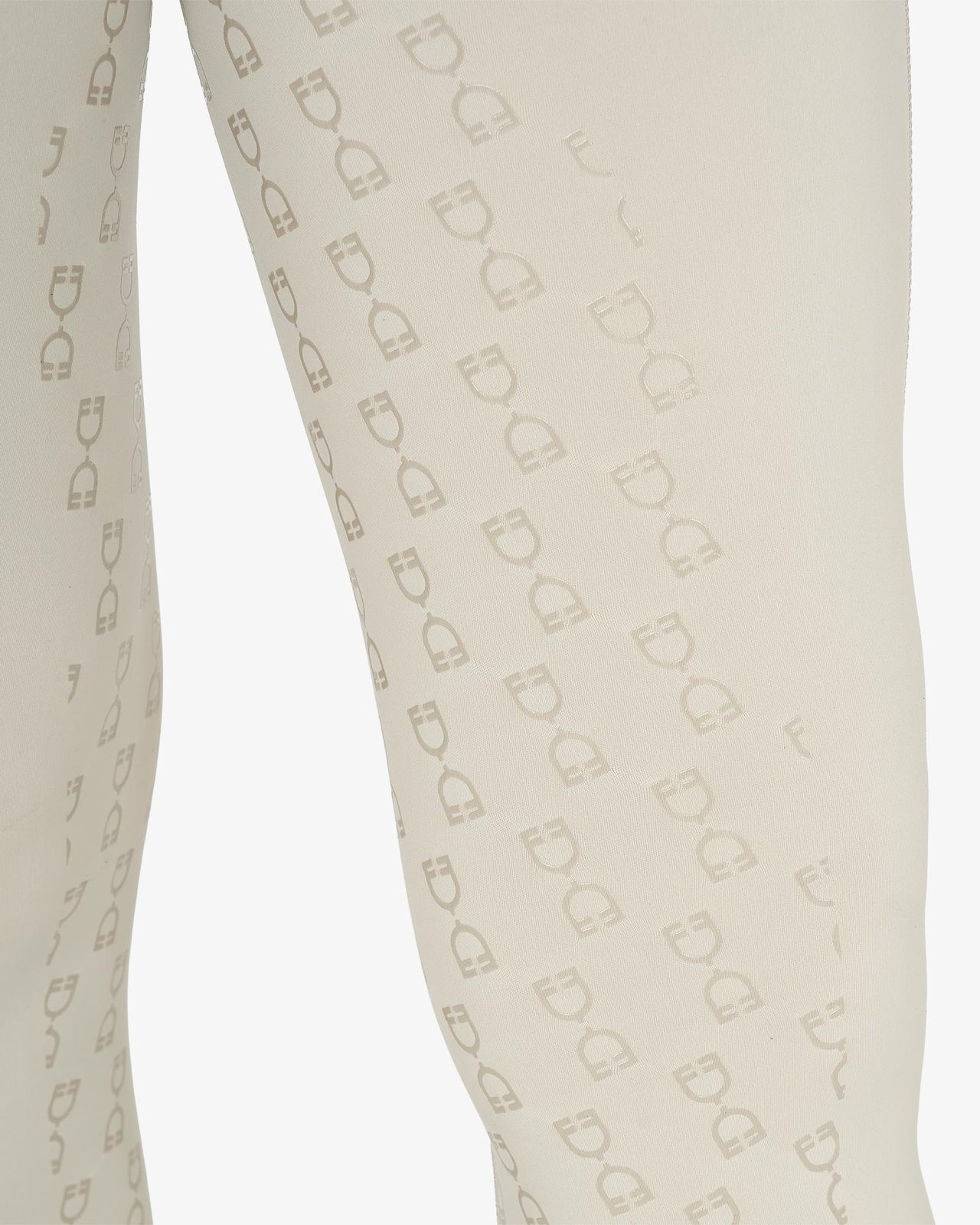 Leggins bambina slim fit grip con logo
